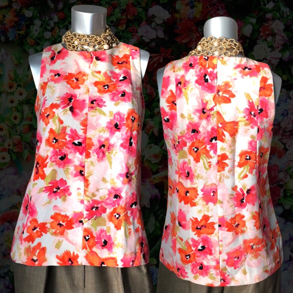 Ann Taylor LOFT Floral Blouse